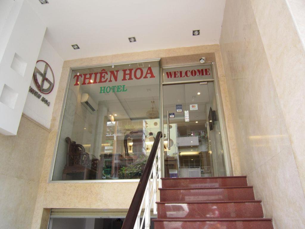 Thien Hoa Hotel Hô Chi Minh-Ville Extérieur photo