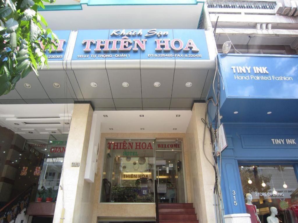 Thien Hoa Hotel Hô Chi Minh-Ville Extérieur photo